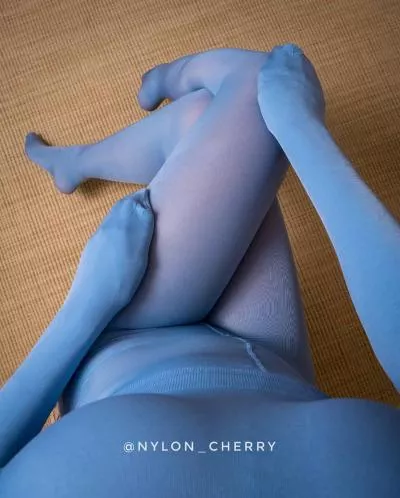 Wrapping up in hosiery.