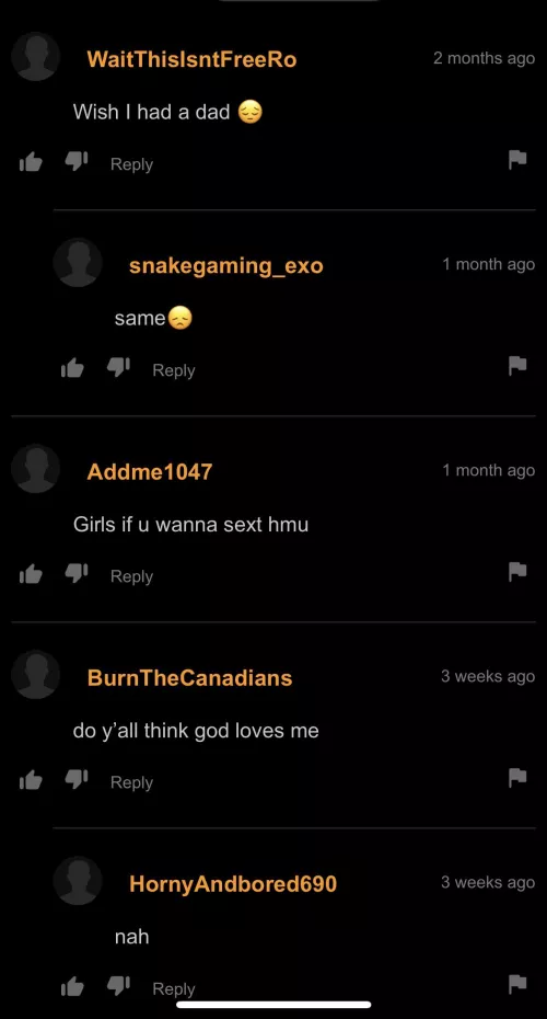 Wtf is this comment chain??