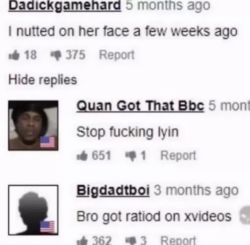 xvideos comments