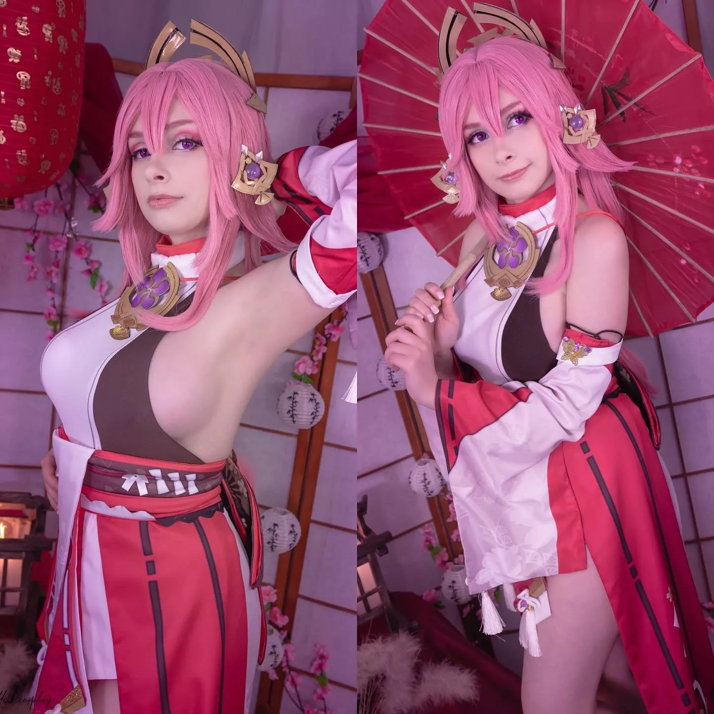 Yae Miko from Genshin Impact by MiihCosplay