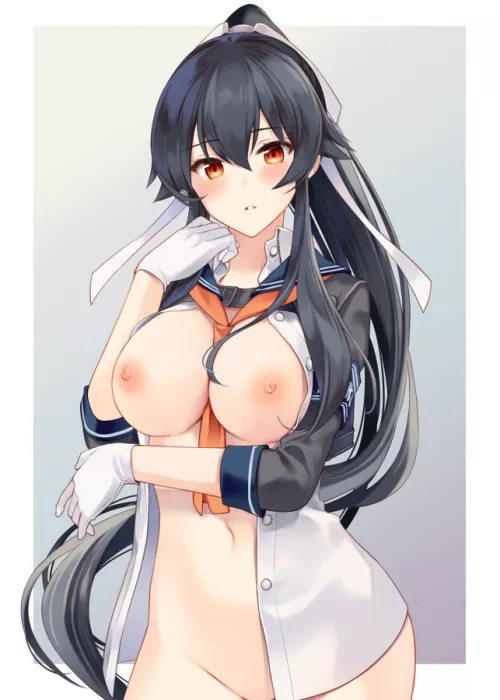 Yahagi's new uniform