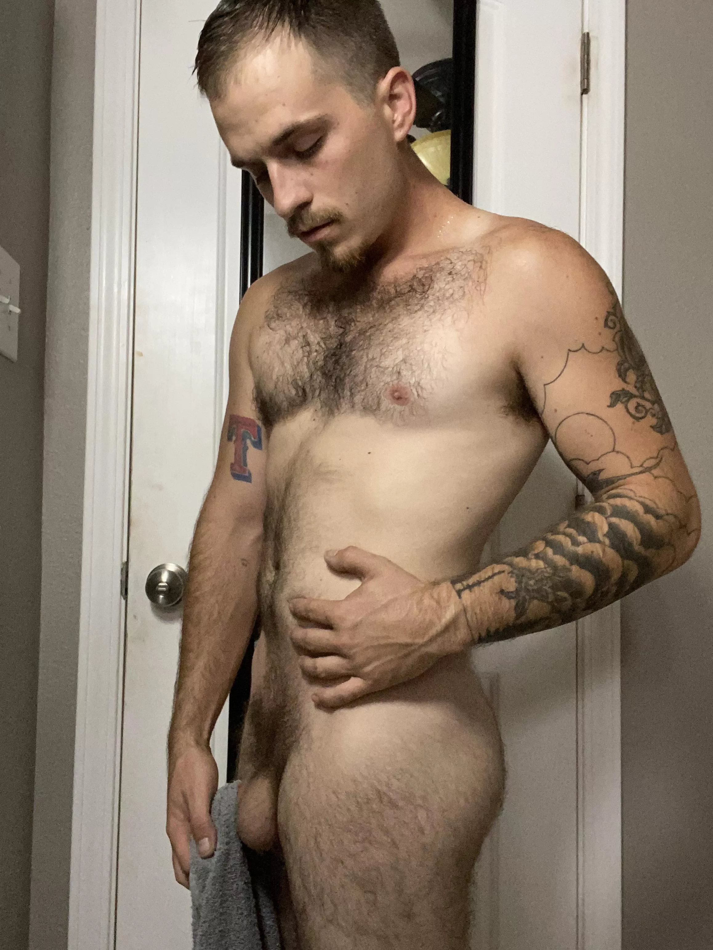 Y’all like my chest curls? Y’all like my chest curls?