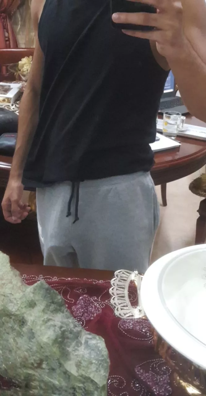 Yes, I know you can see my cock