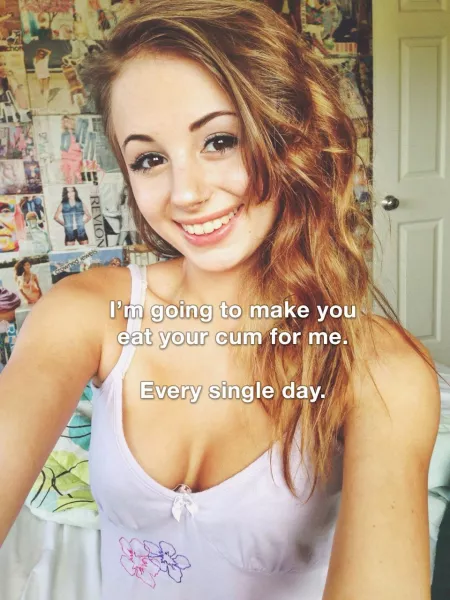 Yes Mistress , every day !