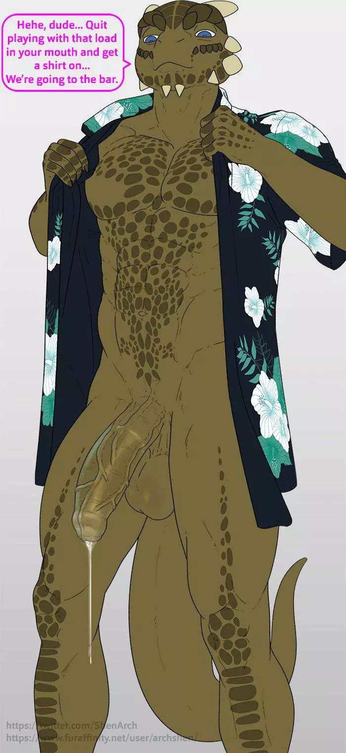 Yes you look cute, now get your ass up (archsen)