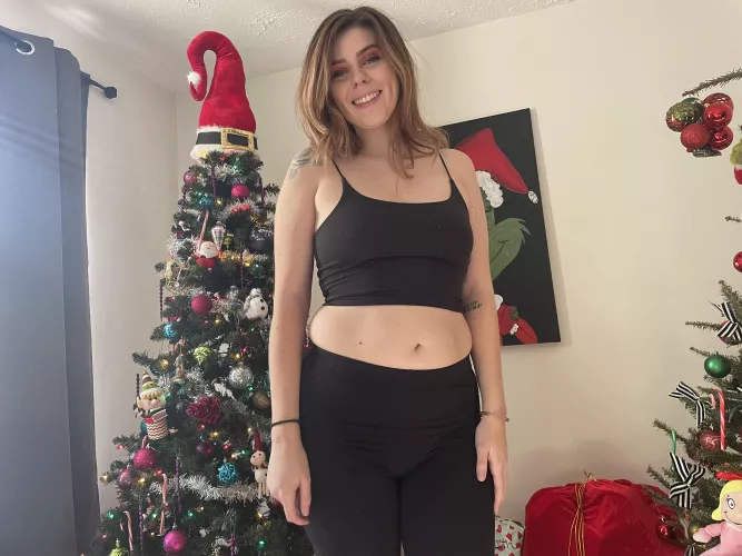 Yoga pants can look so innocent