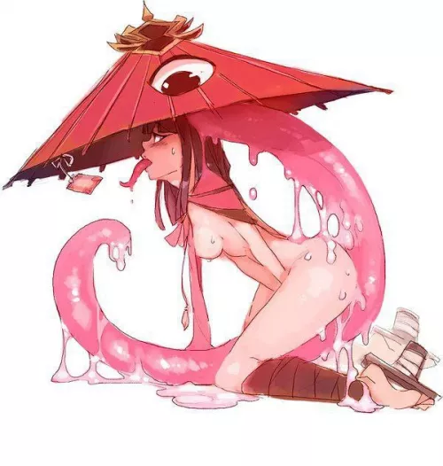 Yokai with the greatest lick