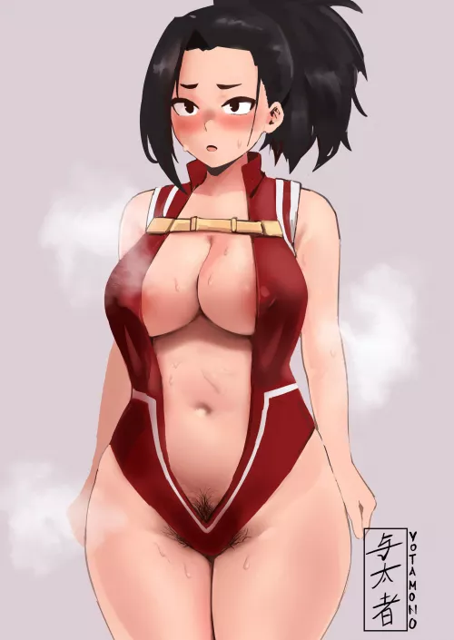 [Yotahen] Momo's Looking a Little Overheated