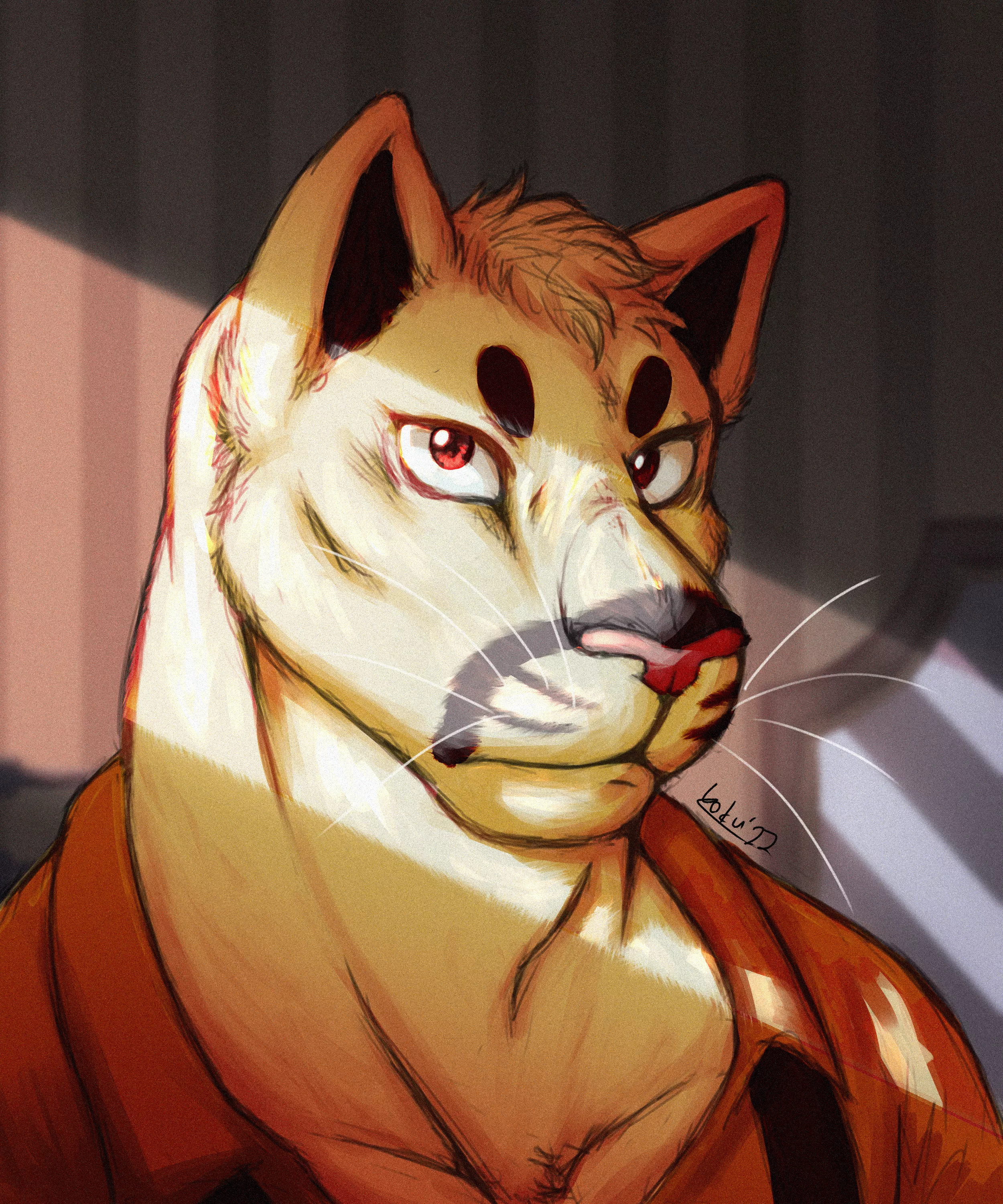 ''You already know what I have done, don’t you?'' // Samuel from The Smoke Room visual novel // Art by me