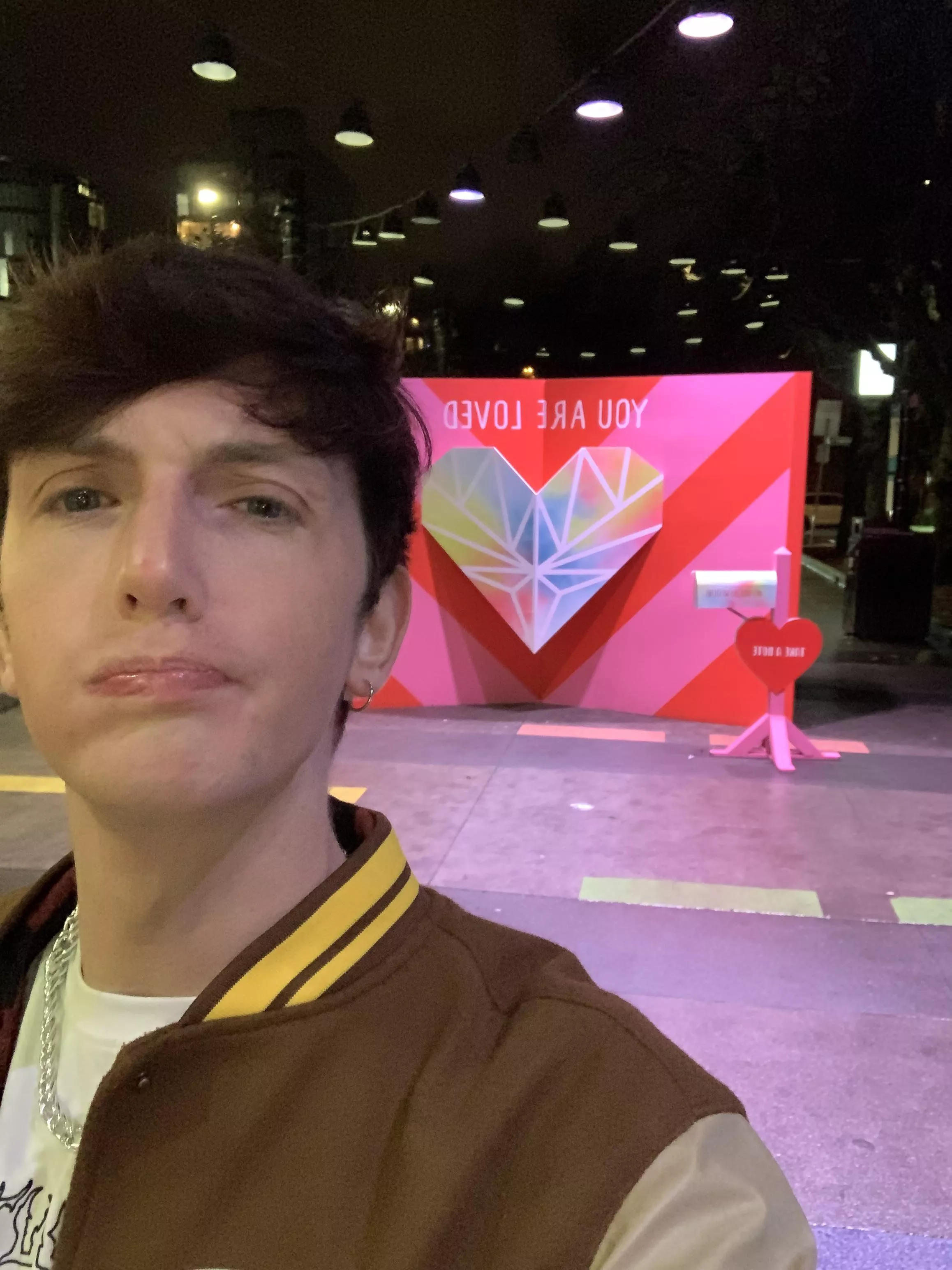 You are loved (except backwards 🥲)