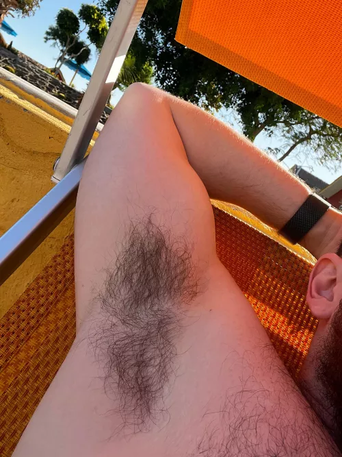 You are walking in the pool and you see this… would you sniff?