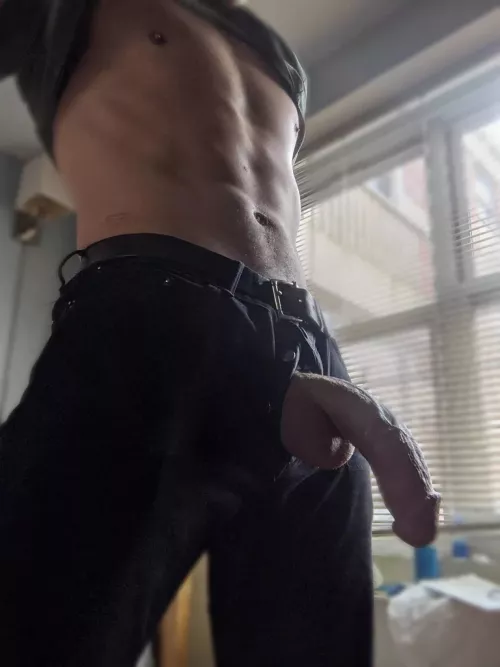 You can just suck it through the fly