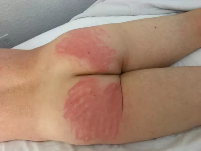 You can pull fingerprint evidence right off my ass. This is what I get when I'm a good/bad boy You can pull fingerprint evidence right off my ass. This is what I get when I'm a good/bad boy