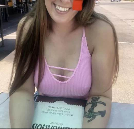 You can see my piercings 🥵