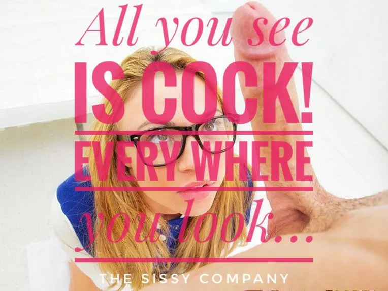 You can’t help your addiction to cock! 🍆