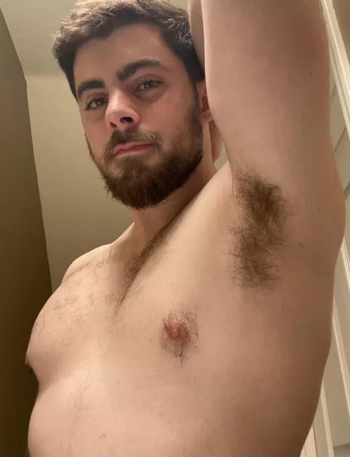 You can’t stop staring at my pits, wishing your face was nestled under there.