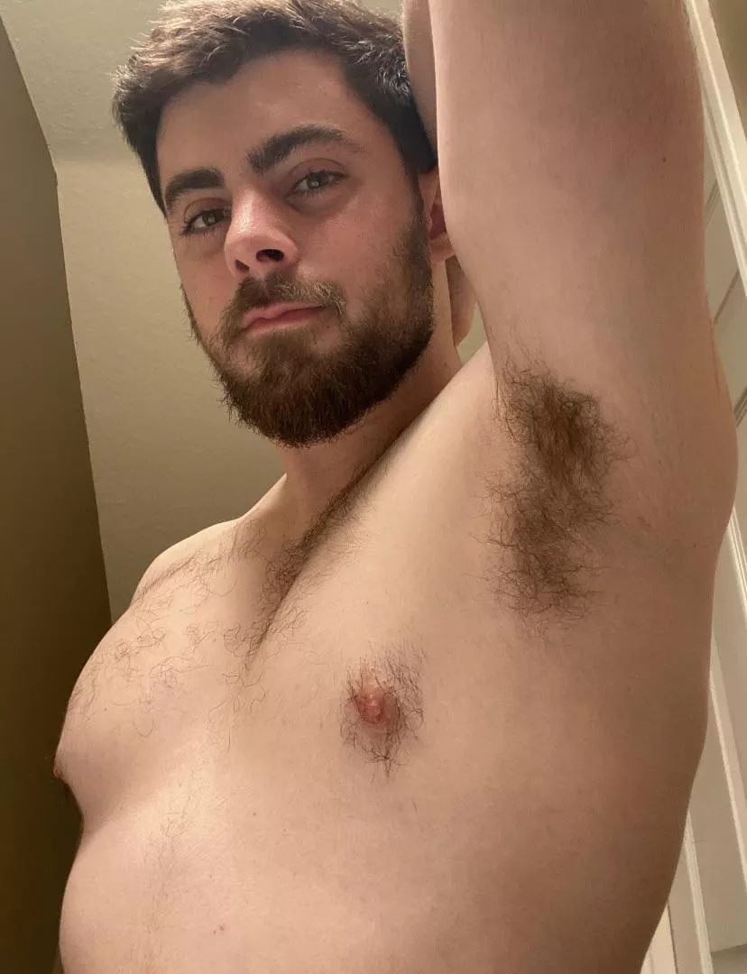 You can’t stop staring at my pits, wishing your face was nestled under there.