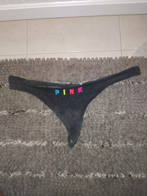 You could even see it's really wet. My sister is such a slut. But my mom is even a bigger one π