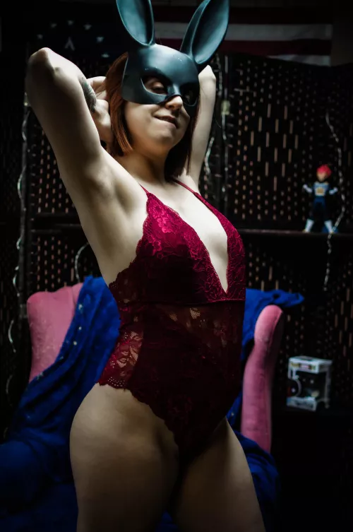 You could follow the White Rabbit.. or stay in with me.. ❤️‍🔥