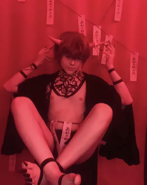 You defile this sacred place with every step