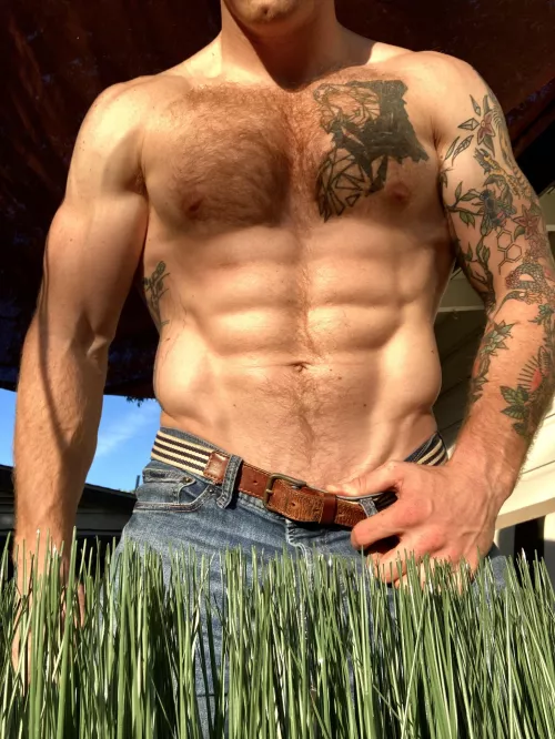 You get home and Iām mowing your lawn, wyd?