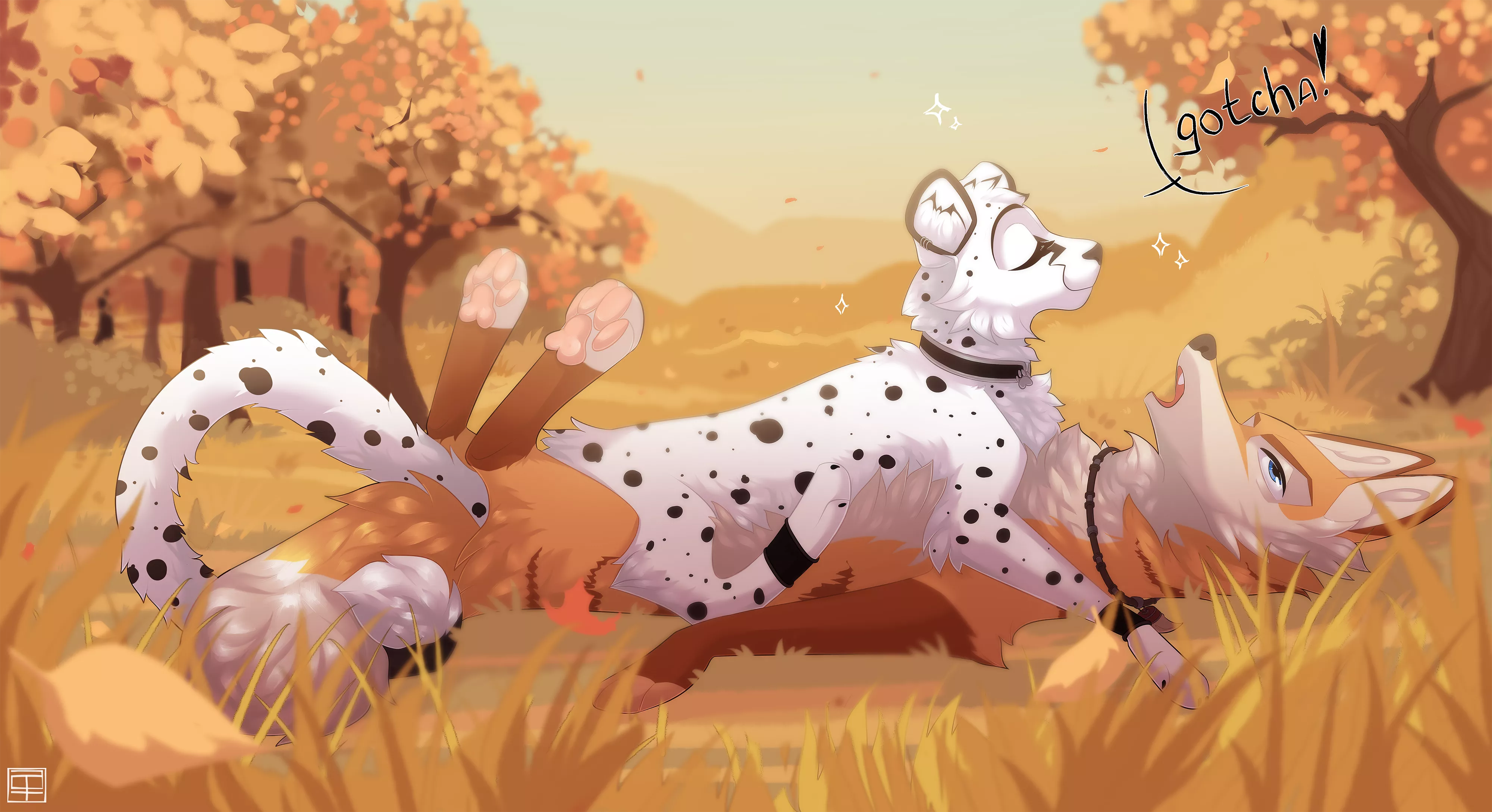 You got me... 🙄 (Art by Jonsy Frost)