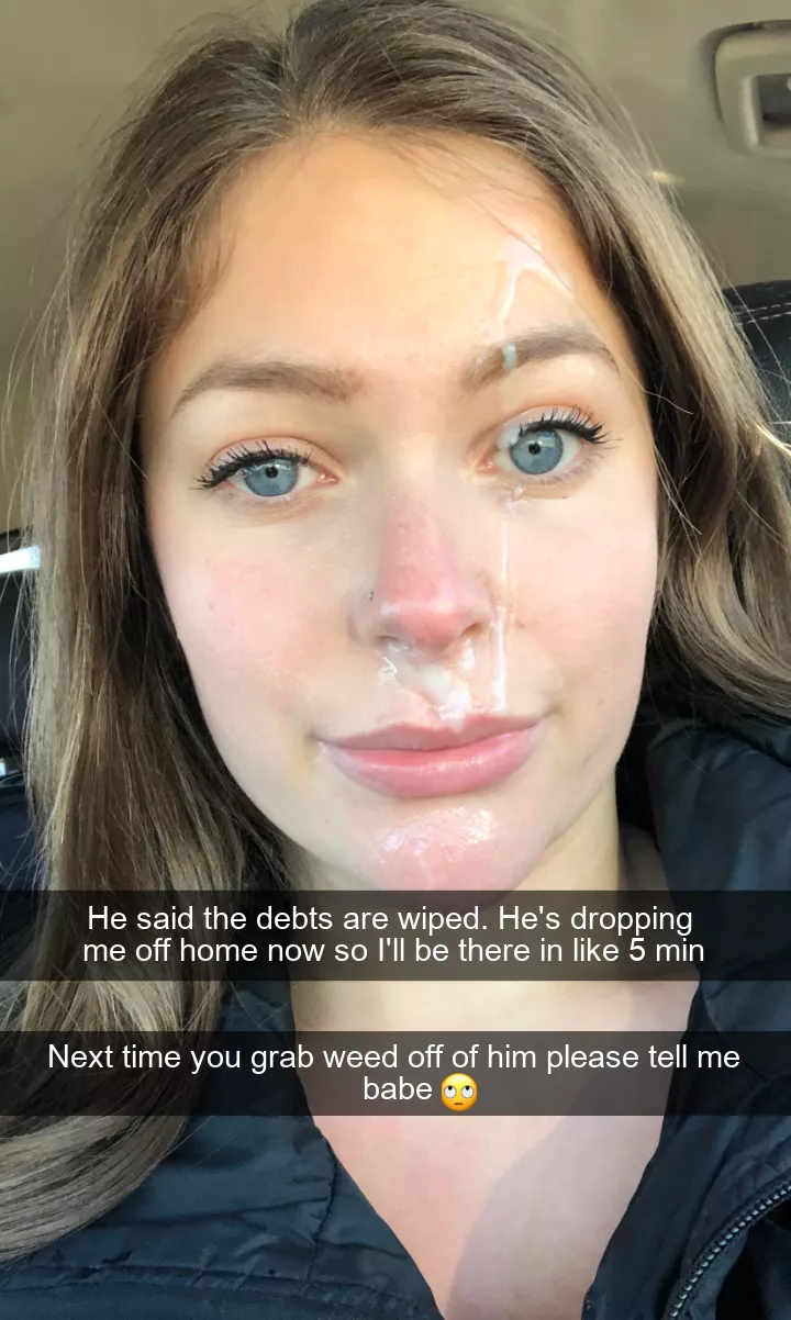 You hadn't paid your weed dealer for the last 4 grabs. So collections called. Your girl answered and saved you.