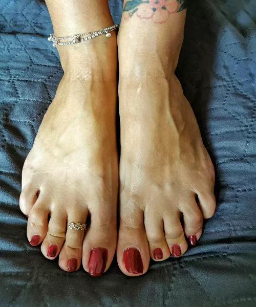 You have 2 minutes to cum on my feet. If you fail, I will gag you with them. Choose wisely.
