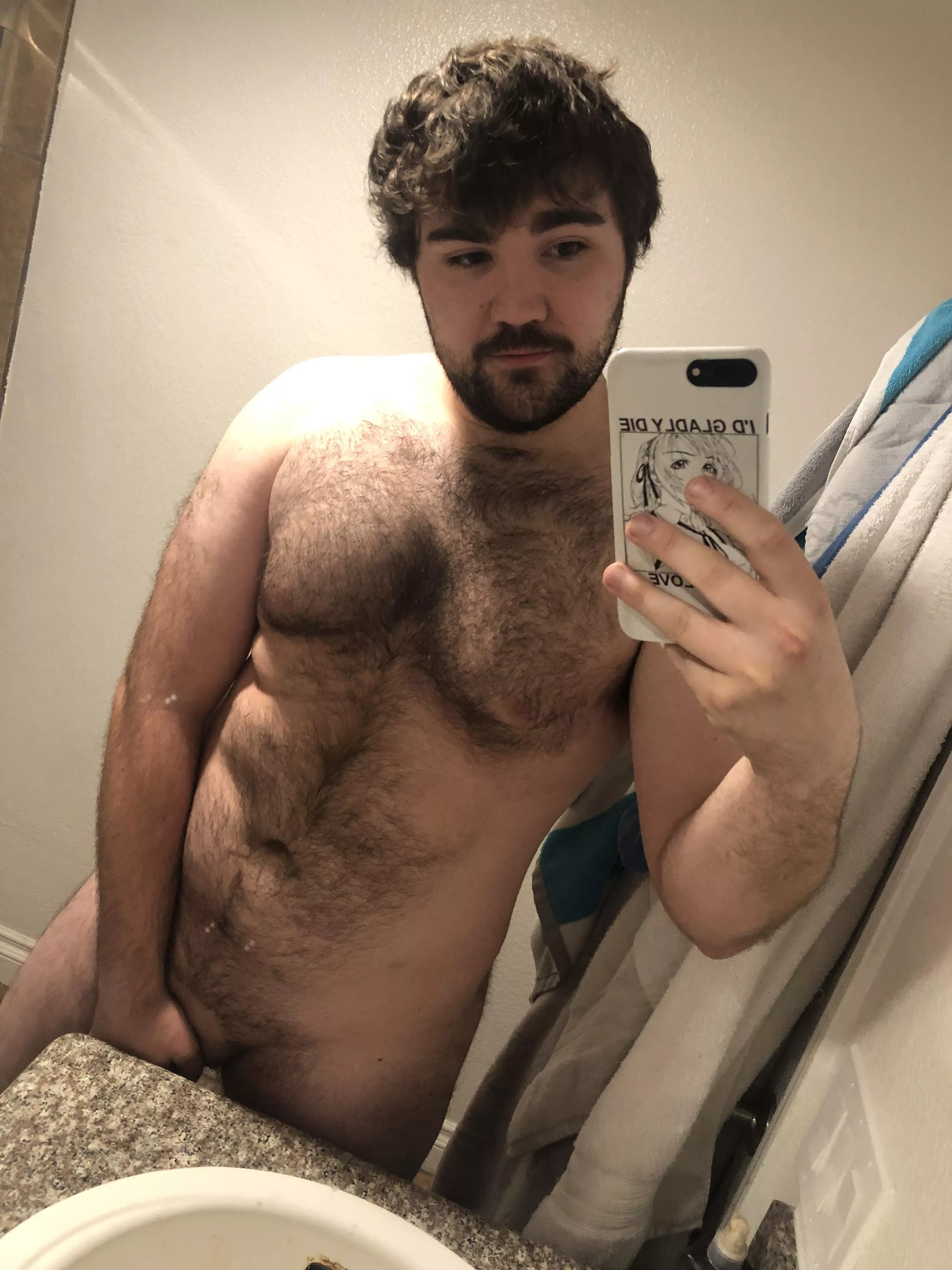 You have located a hairy chest. Press X to explore it. You have located a hairy chest. Press X to explore it.