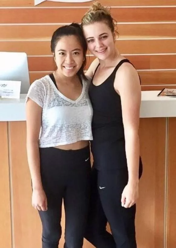 You have to choose one of them as your gym instructor. What workout are you doing and wwyd afterwards with her? :) You have to choose one of them as your gym instructor. What workout are you doing and wwyd afterwards with her? :)