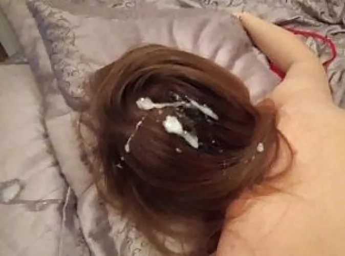 You have to wash your hair now