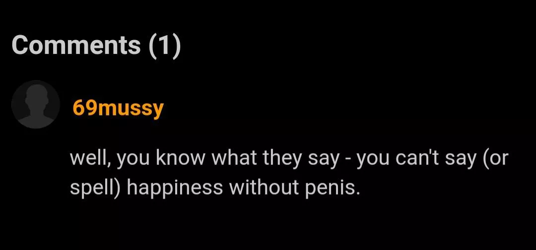 You know what they say