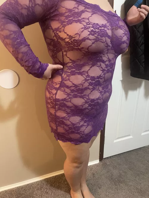 You like my eraser nips in this purple body suit I just got?
