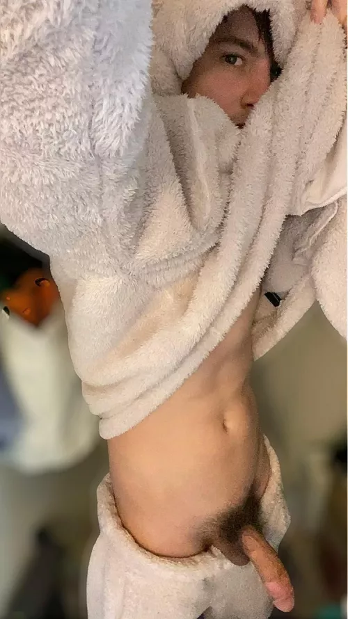 You like my fuzzy... pajamas? 😳