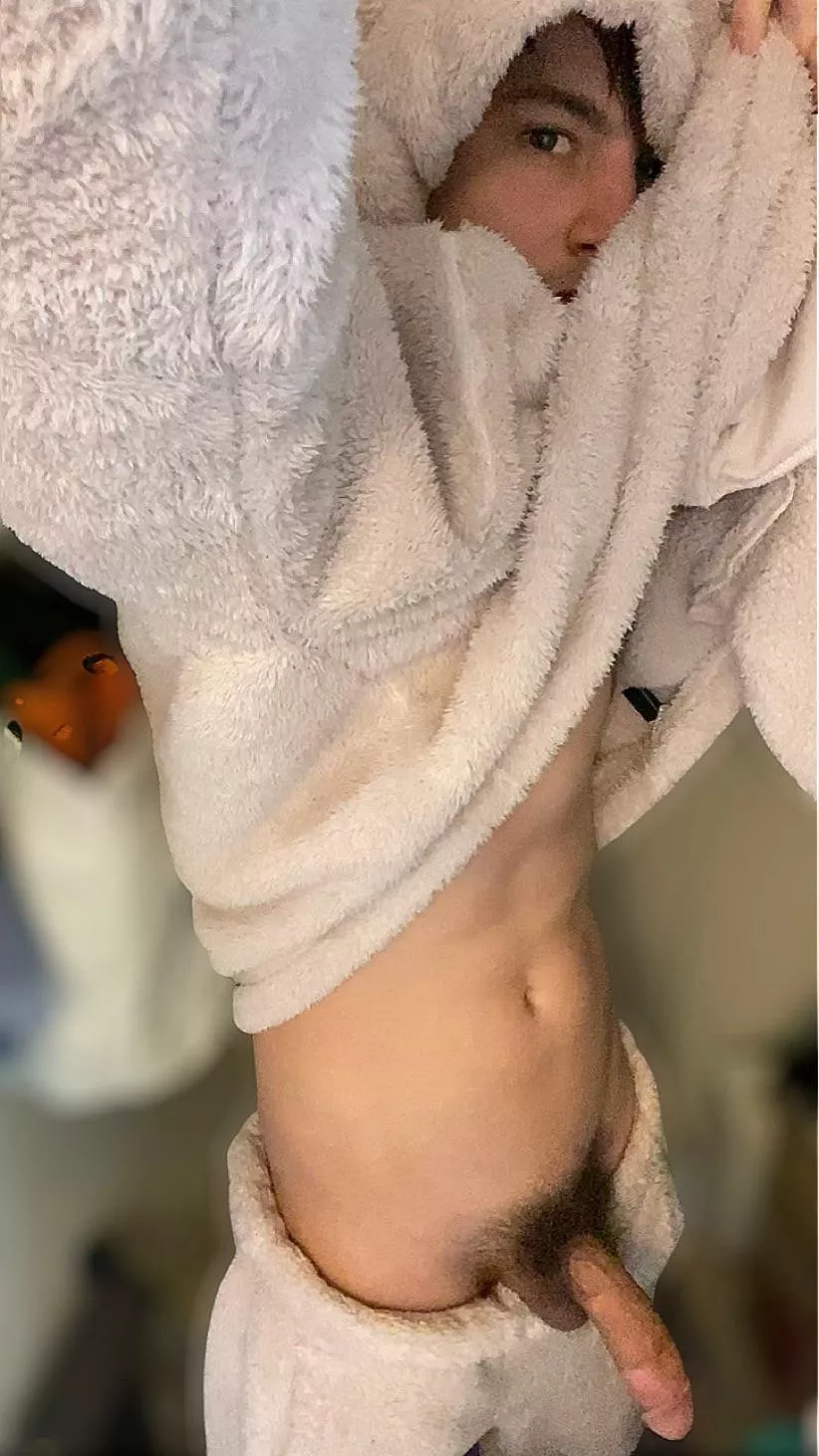 You like my fuzzy... pajamas? 😳