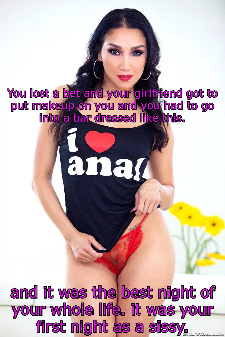 You lost a bet and had to go into a bar dressed like this.