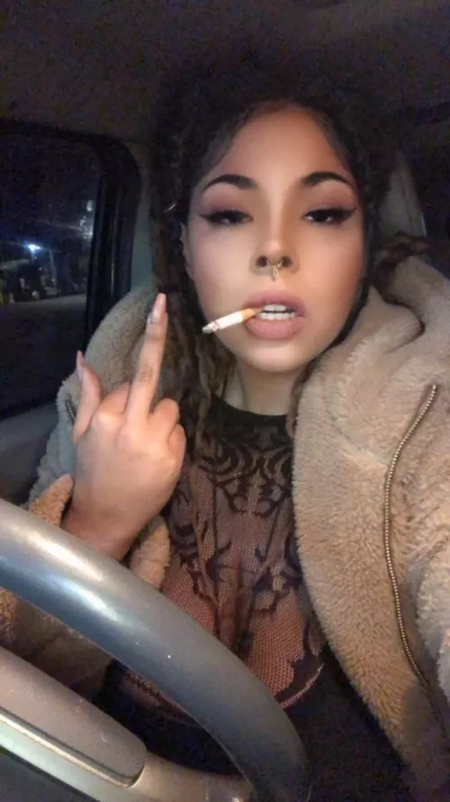 You love watching brats smoke