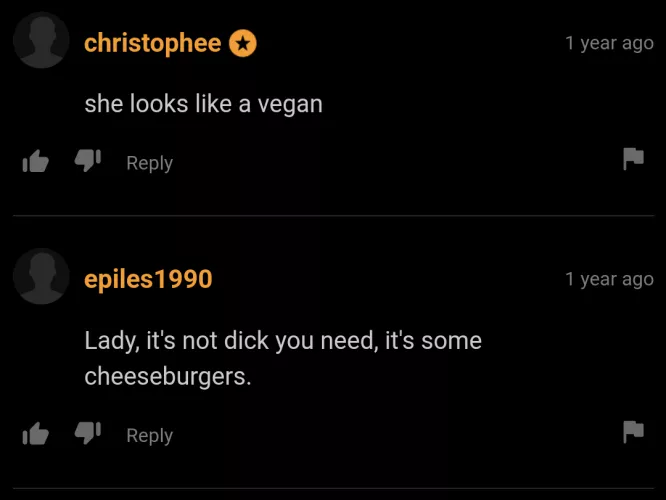 You need some cheeseburgers