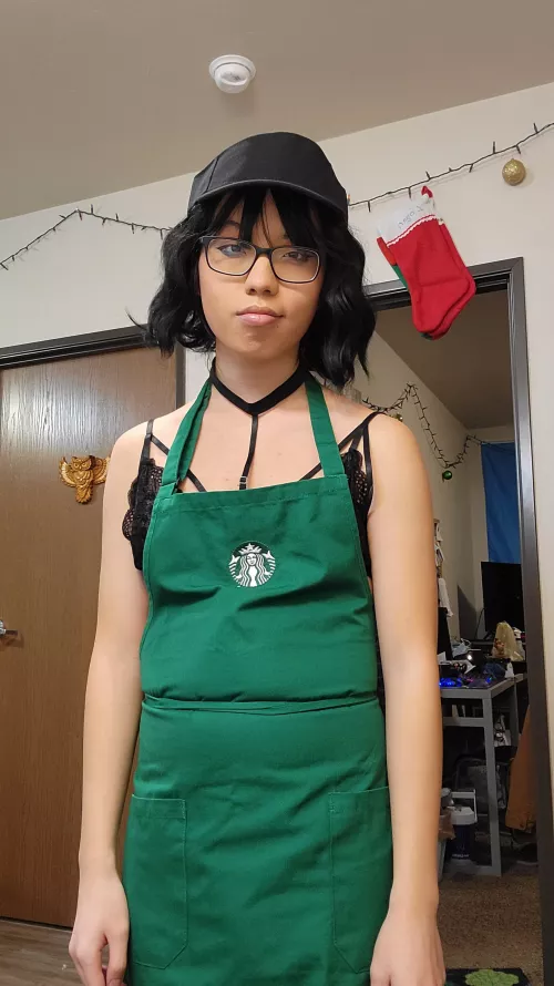 You said you wanted what with your latte??