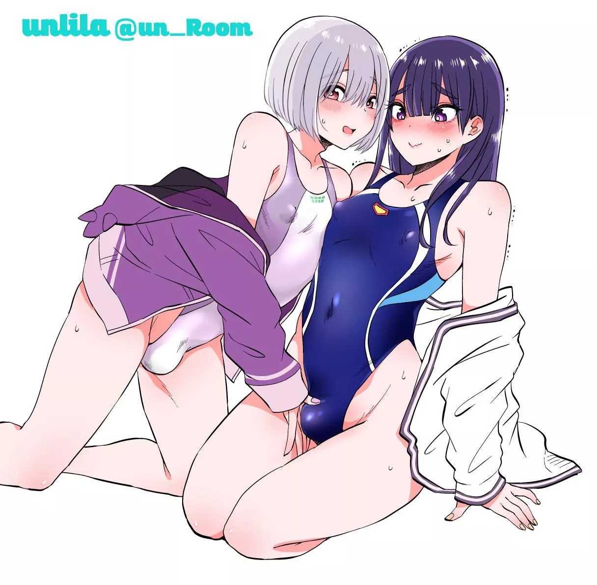 You should go for a swim with them