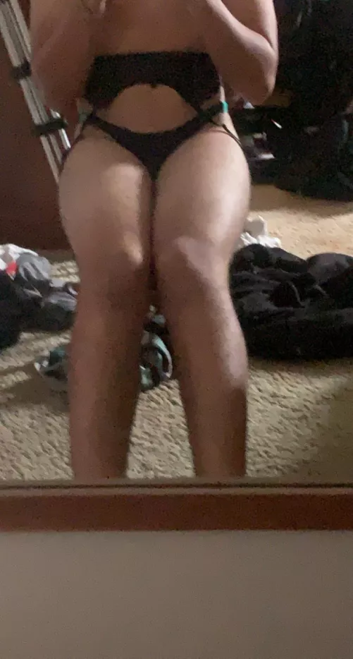 You taking them off or putting them to the side