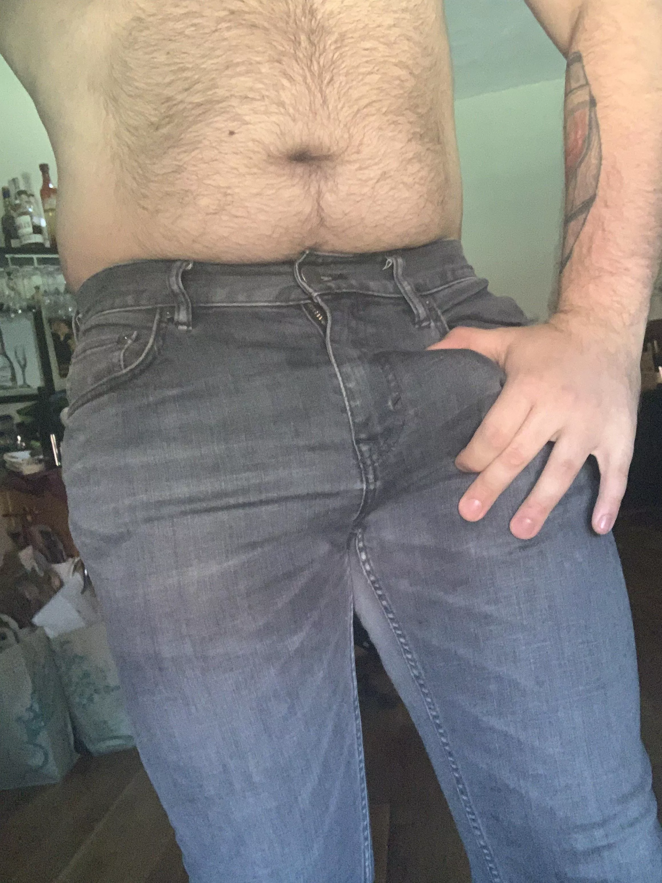 You walk by me and I’m like this. What do you do?