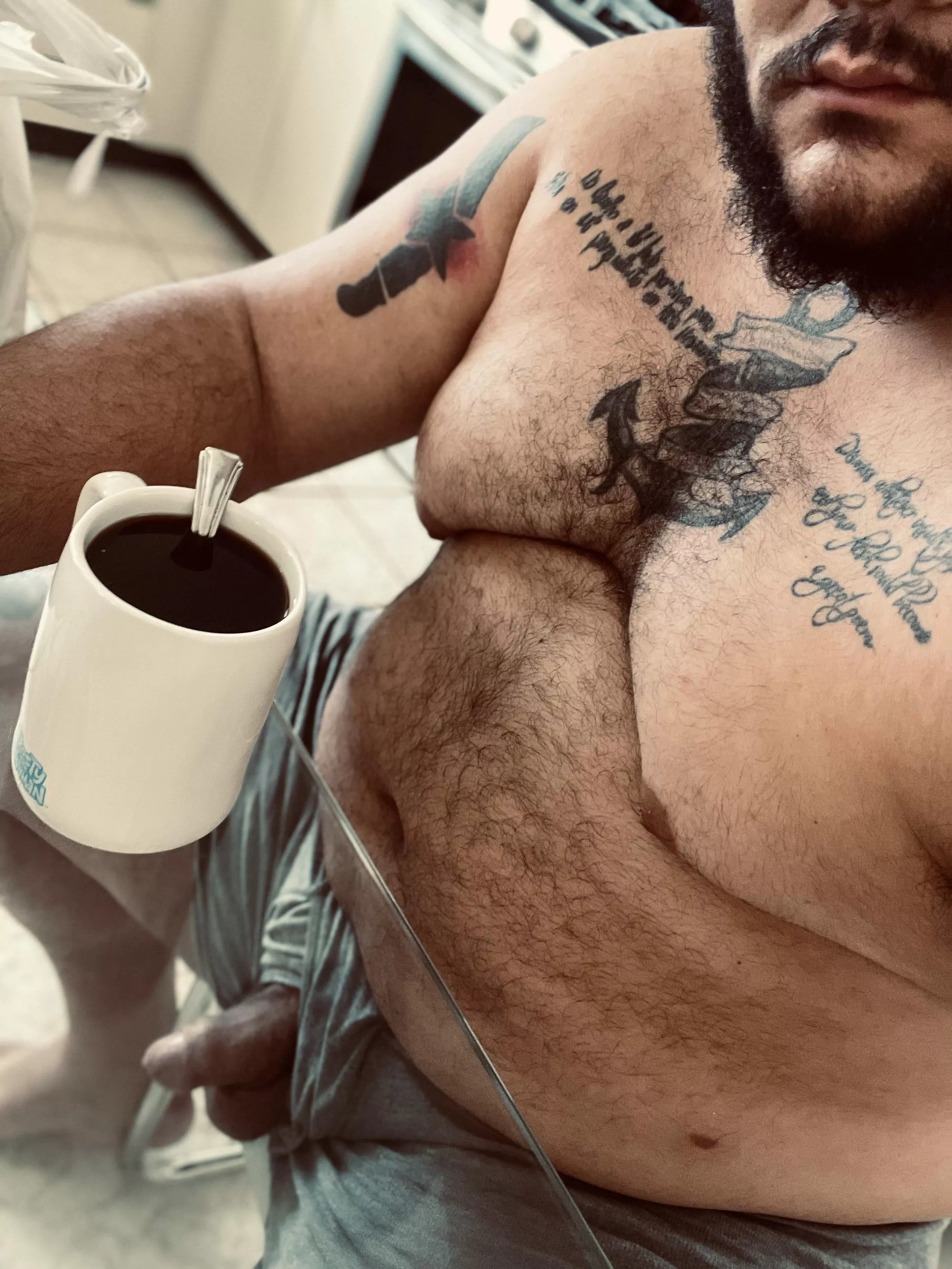 You want cream in yours?