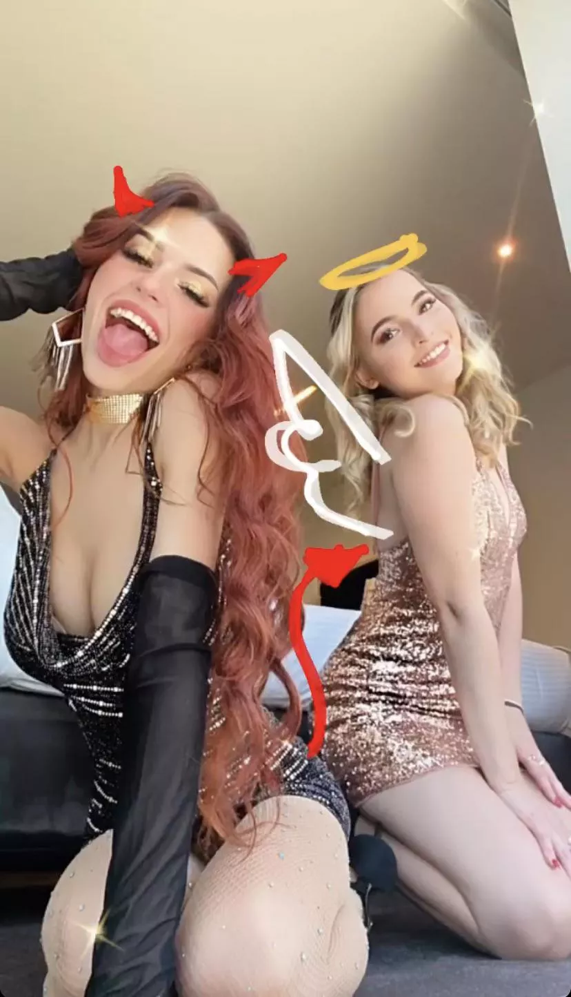 You want the devil or the angel?