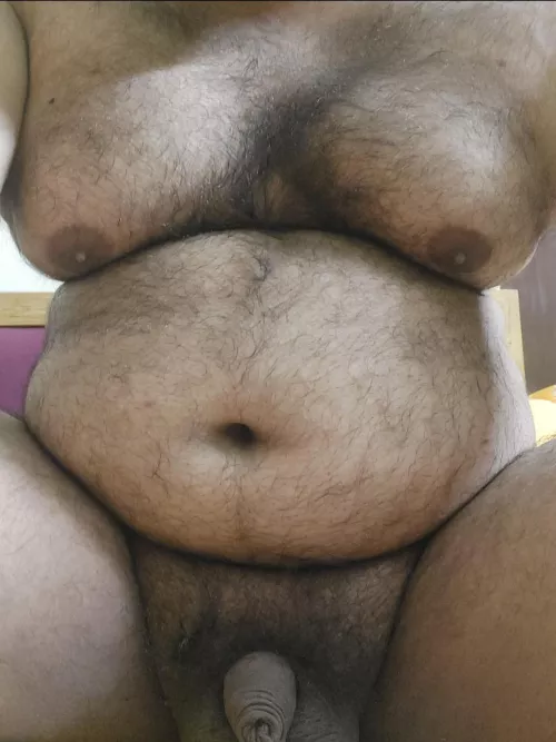 Young 19 year old feminine bear Boy..Looking to have a detailed roleplay with an older daddy bottom who would like to like to breastfeed from me, dock, frot and have detailed romantic sex..