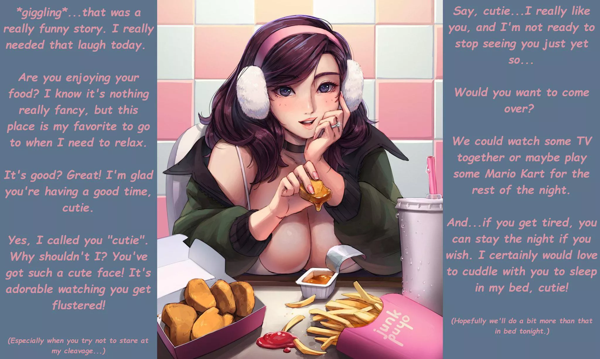 Your Confident Date Takes a Liking to You…[Confident Girl] [Big Boobs] [Wholesome] [Friends to…More?] [Implied Sex]