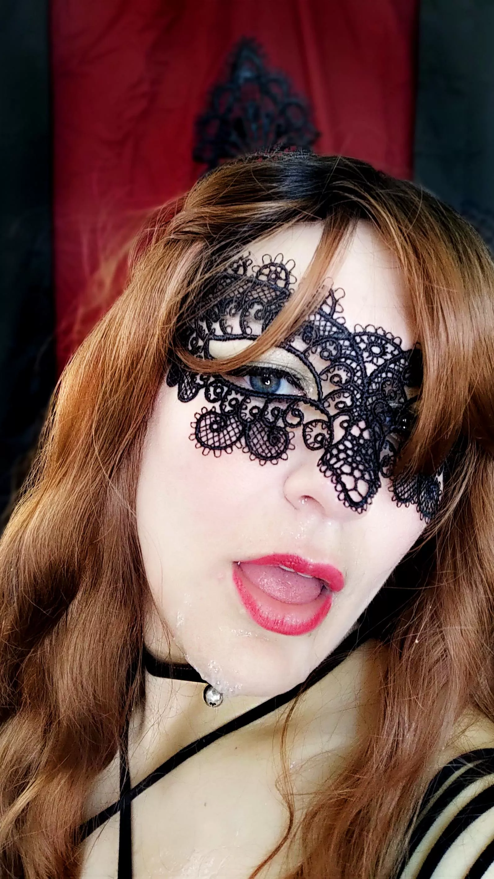 Your cum drips down my chin as I try to lick it up