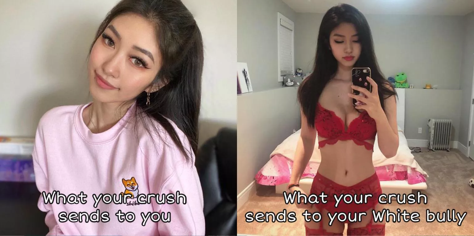 Your cute innocent crush is just another white man’s slut Your cute innocent crush is just another white man’s slut