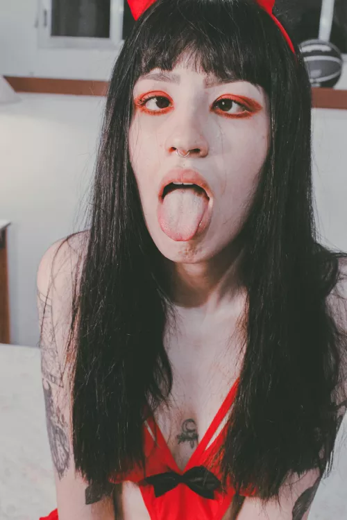 Your little devil girl is ready