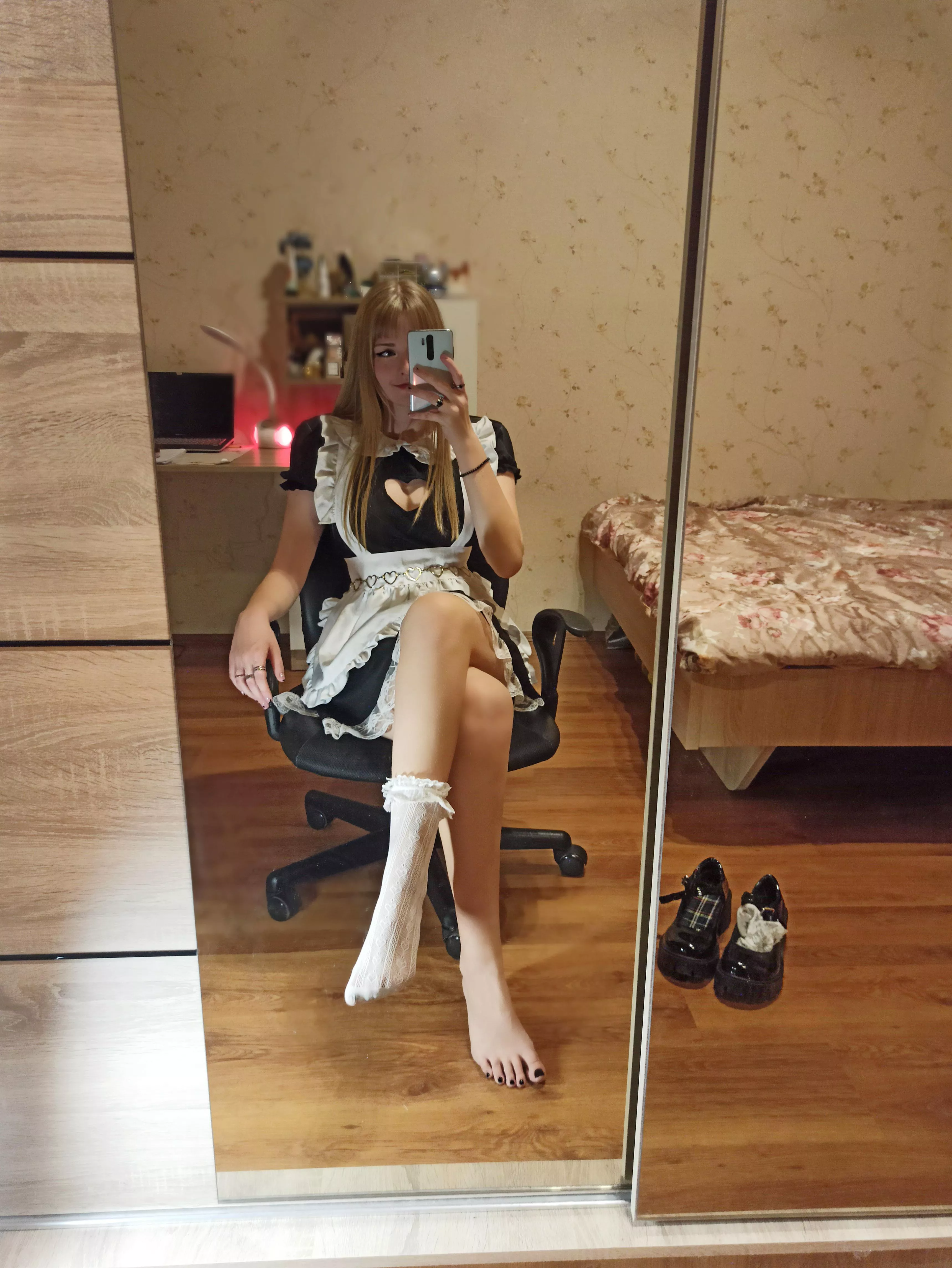 Your maid is here, darling. π€ Would you prefer to dominate or to be dominated by me? Your maid is here, darling. π€ Would you prefer to dominate or to be dominated by me?